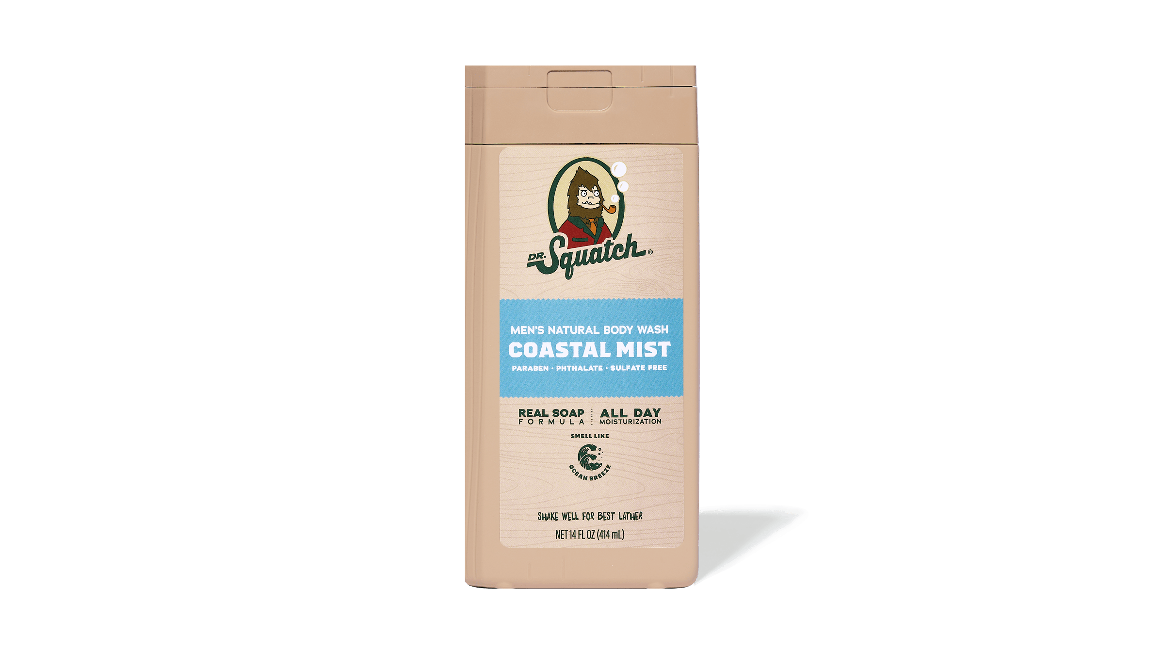 Dr. Squatch 14 oz Coastal Mist Body Wash — product photo 1 of 5