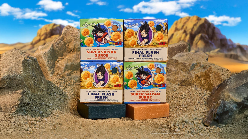 Dr. Squatch Dragon Ball Z 4-Pack gift set — product photo 3 of 5