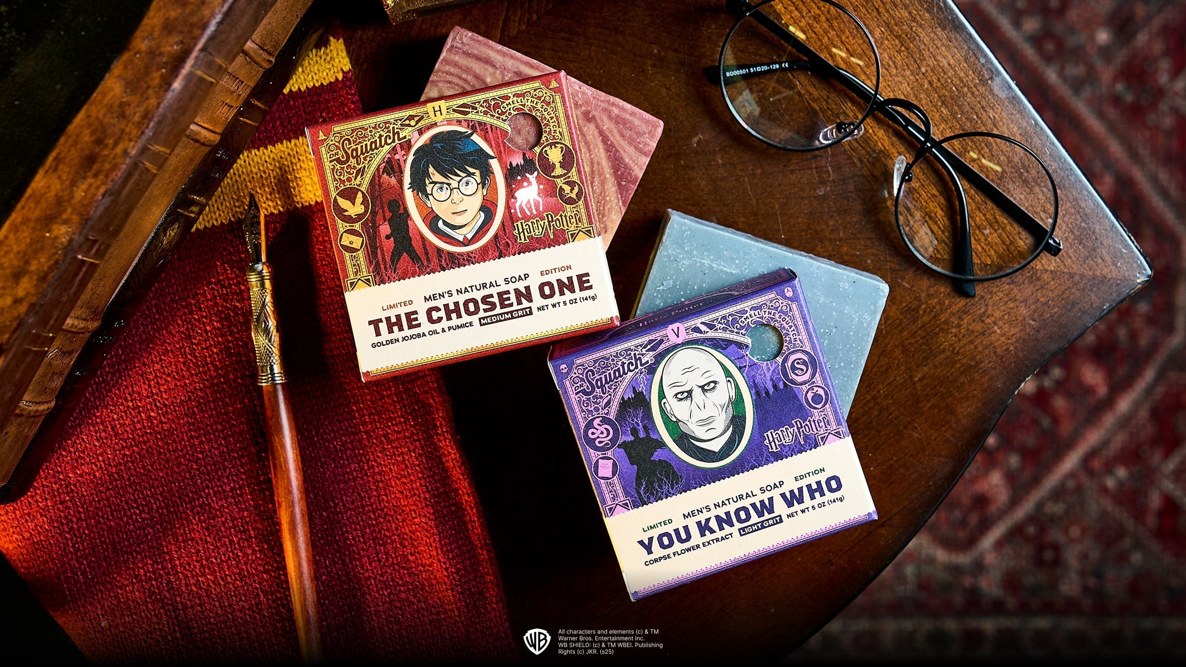 Dr. Squatch Harry Potter 6-Pack gift set — product photo 2 of 3
