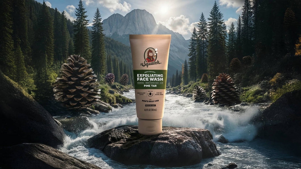 Dr. Squatch Pine Tar Exfoliating Face Wash