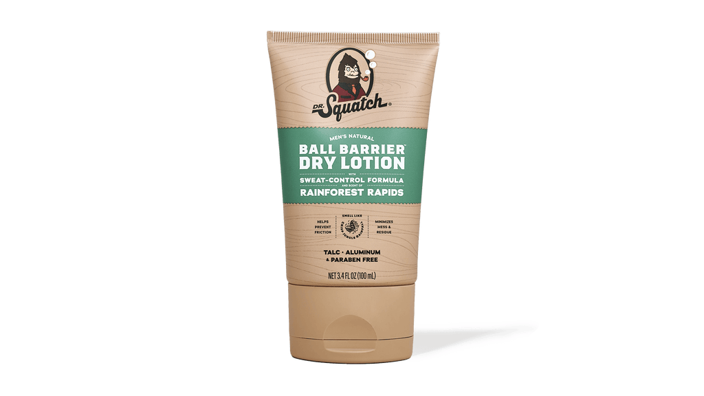 Dr. Squatch Rainforest Rapids Dry Lotion packaging
