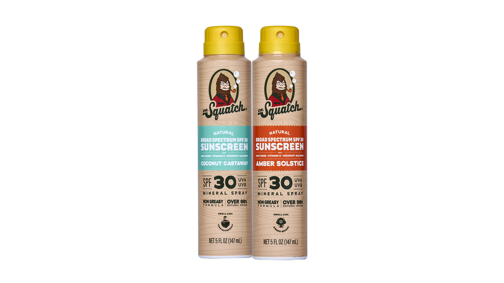 Dr. Squatch Spray Sunscreen 2-Pack gift set — product photo 1 of 3