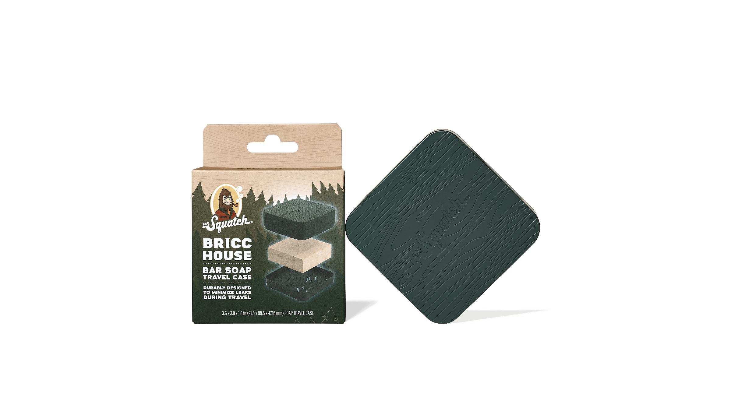 Dr. Squatch Bricc House packaging