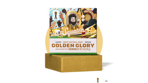 Dr. Squatch Golden Glory bar soap — product photo 1 of 4