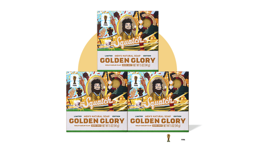 Dr. Squatch Golden Glory Hat-Trick Pack gift set — product photo 1 of 4
